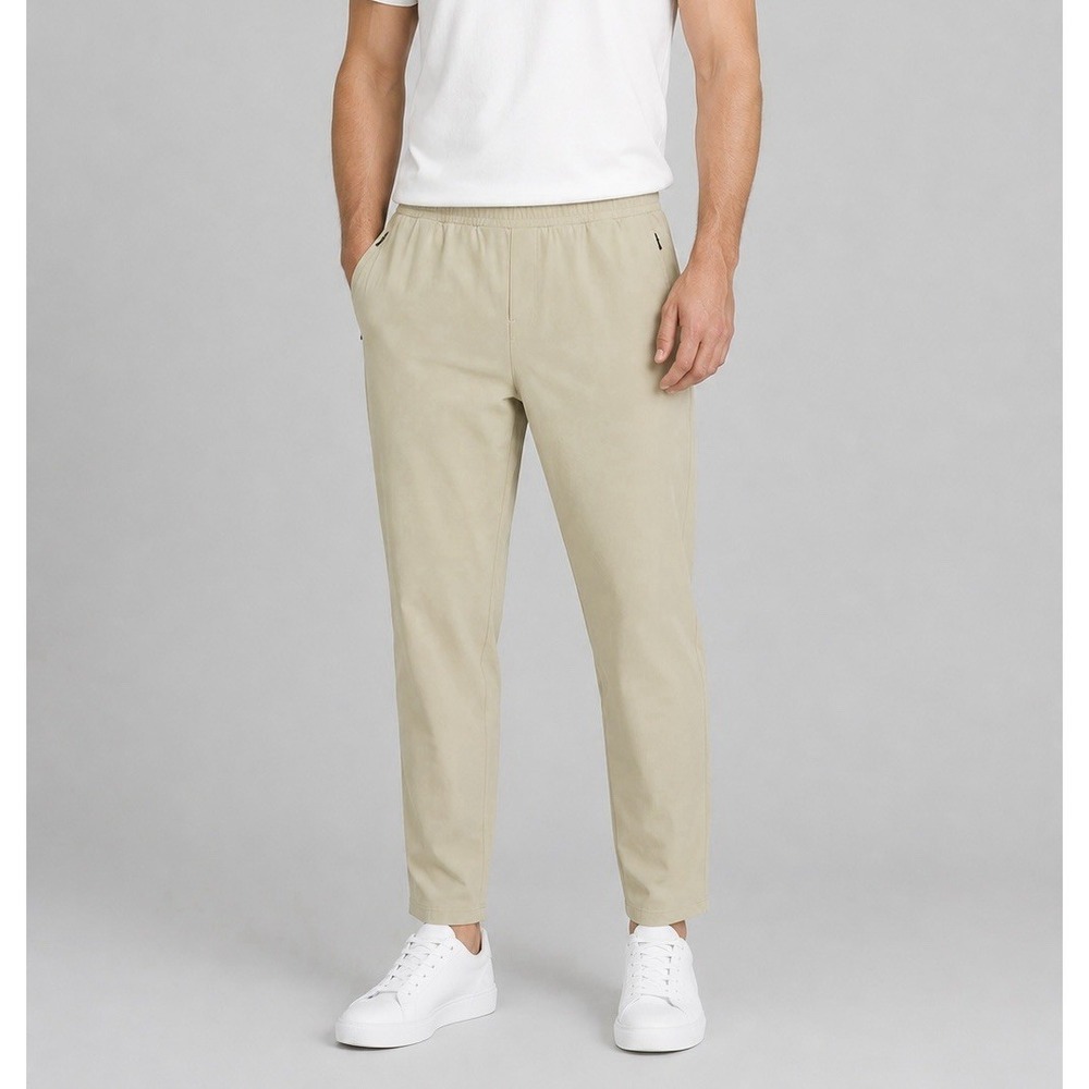 Public Rec Daymaker Pants Mens 40x32 Beige Performance Jogger Preppy Minimalist
